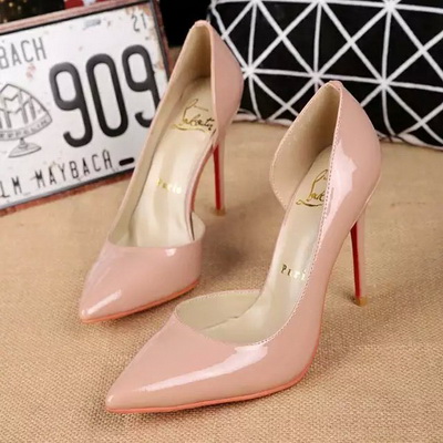 Christian Louboutin Shallow mouth stiletto heel Shoes Women--016